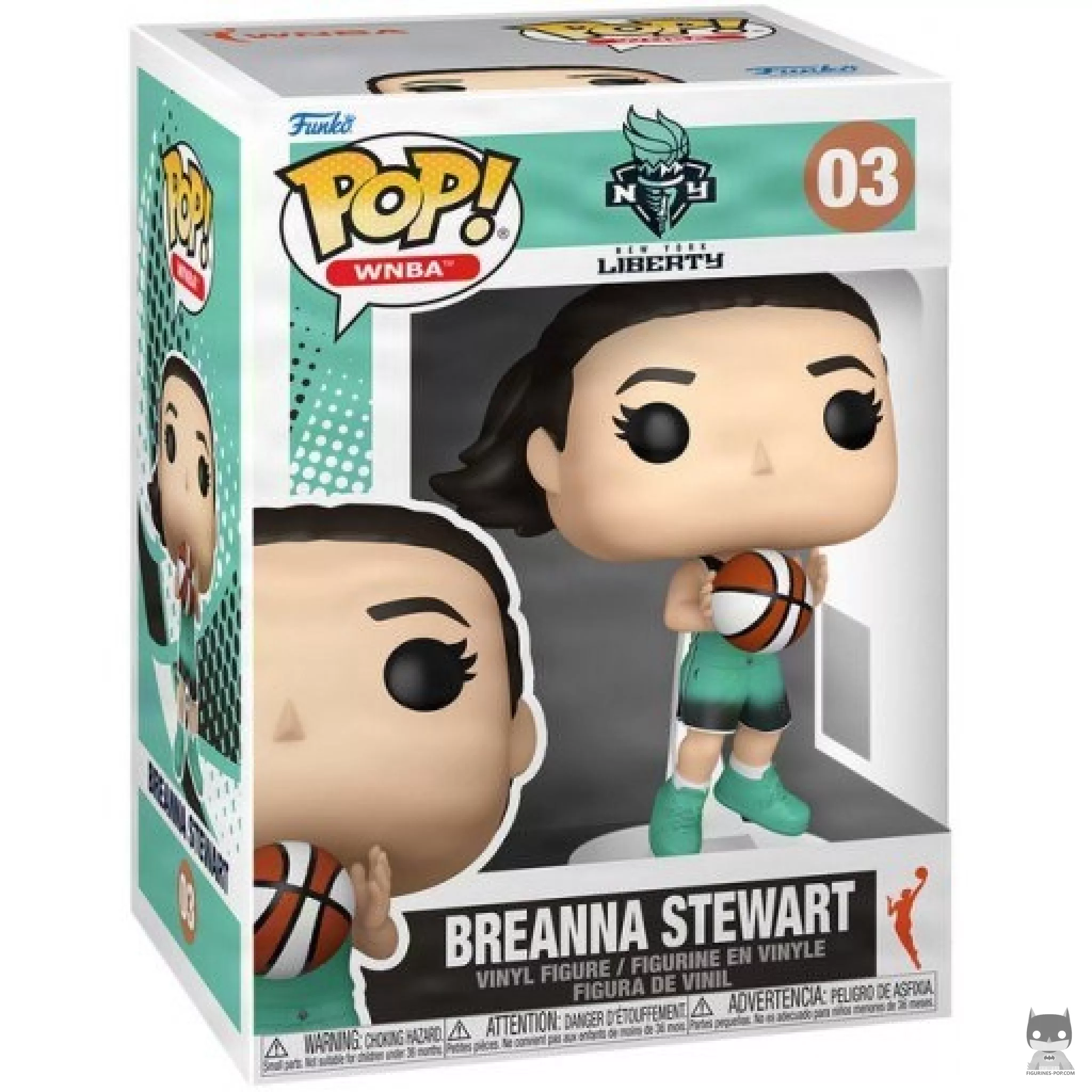 Figurine Funko POP Breanna Stewart avec boîte