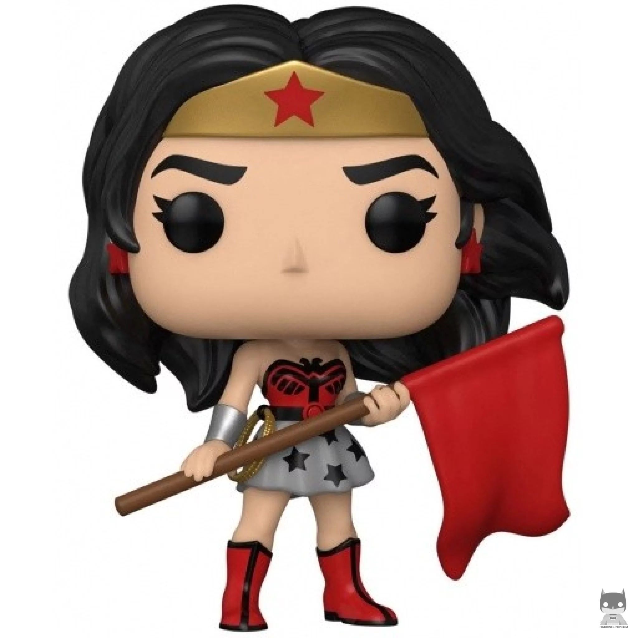 Figurine Funko POP Wonder Woman Superman Red Son (Wonder Woman 80ème anniversaire)