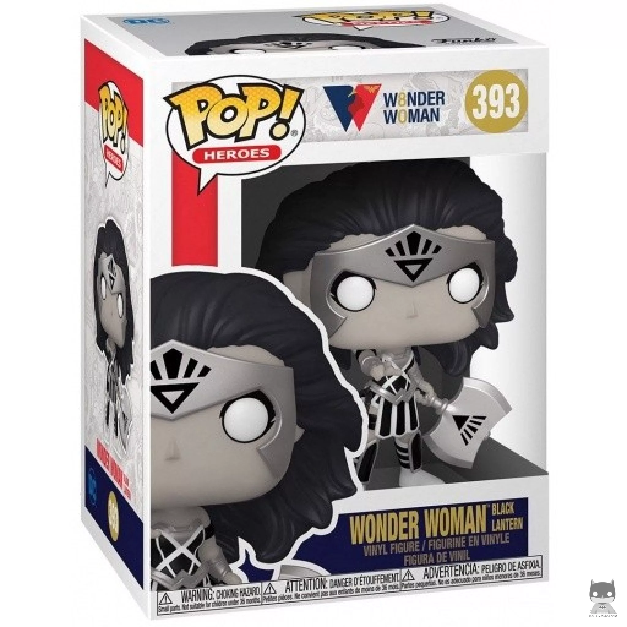 Figurine Funko POP Wonder Woman Black Lantern avec boîte