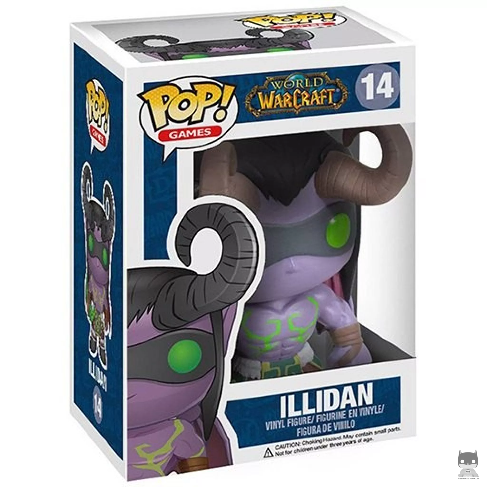 Figurine Funko POP Illidan avec boîte