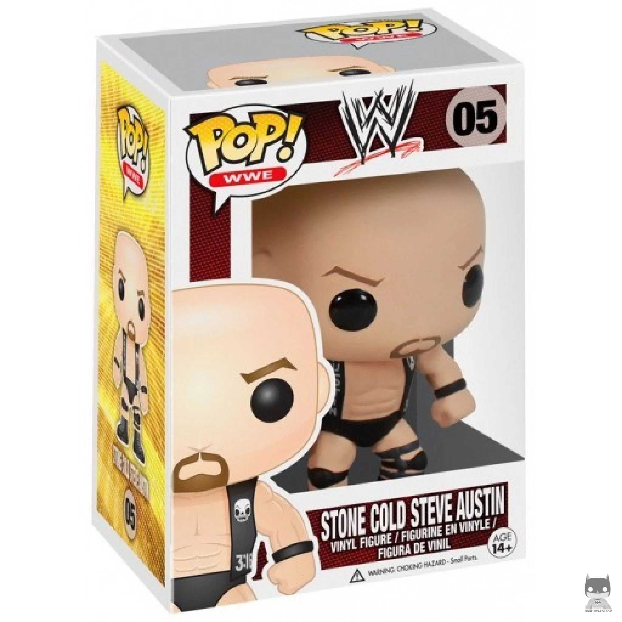Figurine Funko POP Stone Cold Steve Austin avec boîte