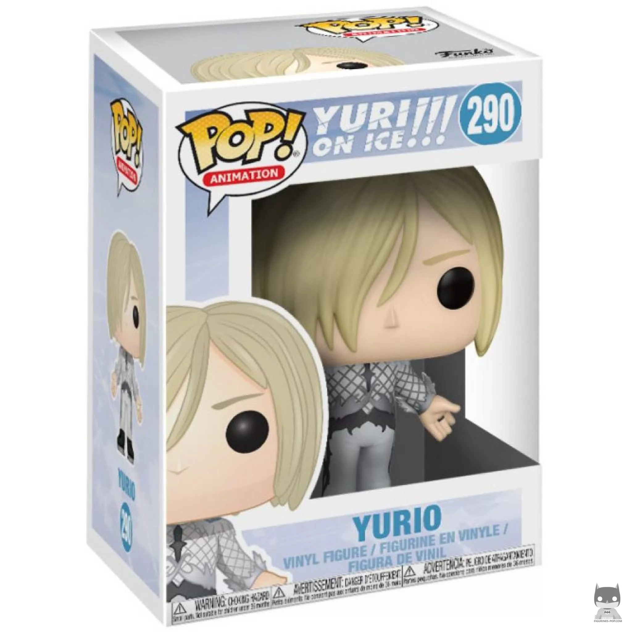 Figurine Funko POP Yurio Plisetsky avec Patins avec boîte