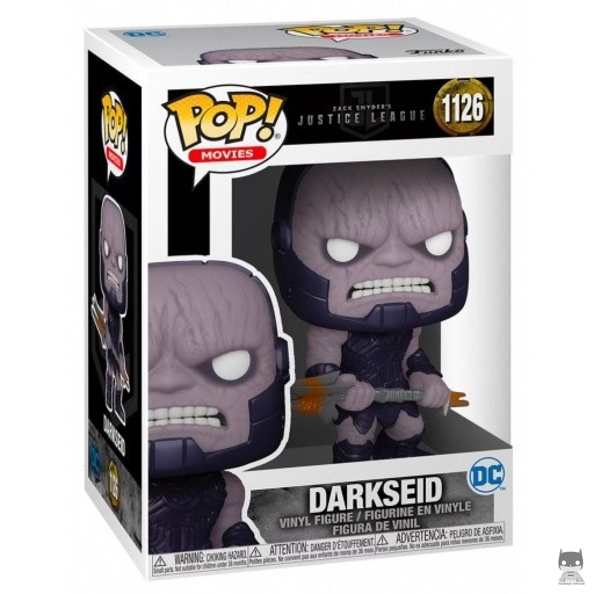 Figurine Funko POP Darkseid avec boîte
