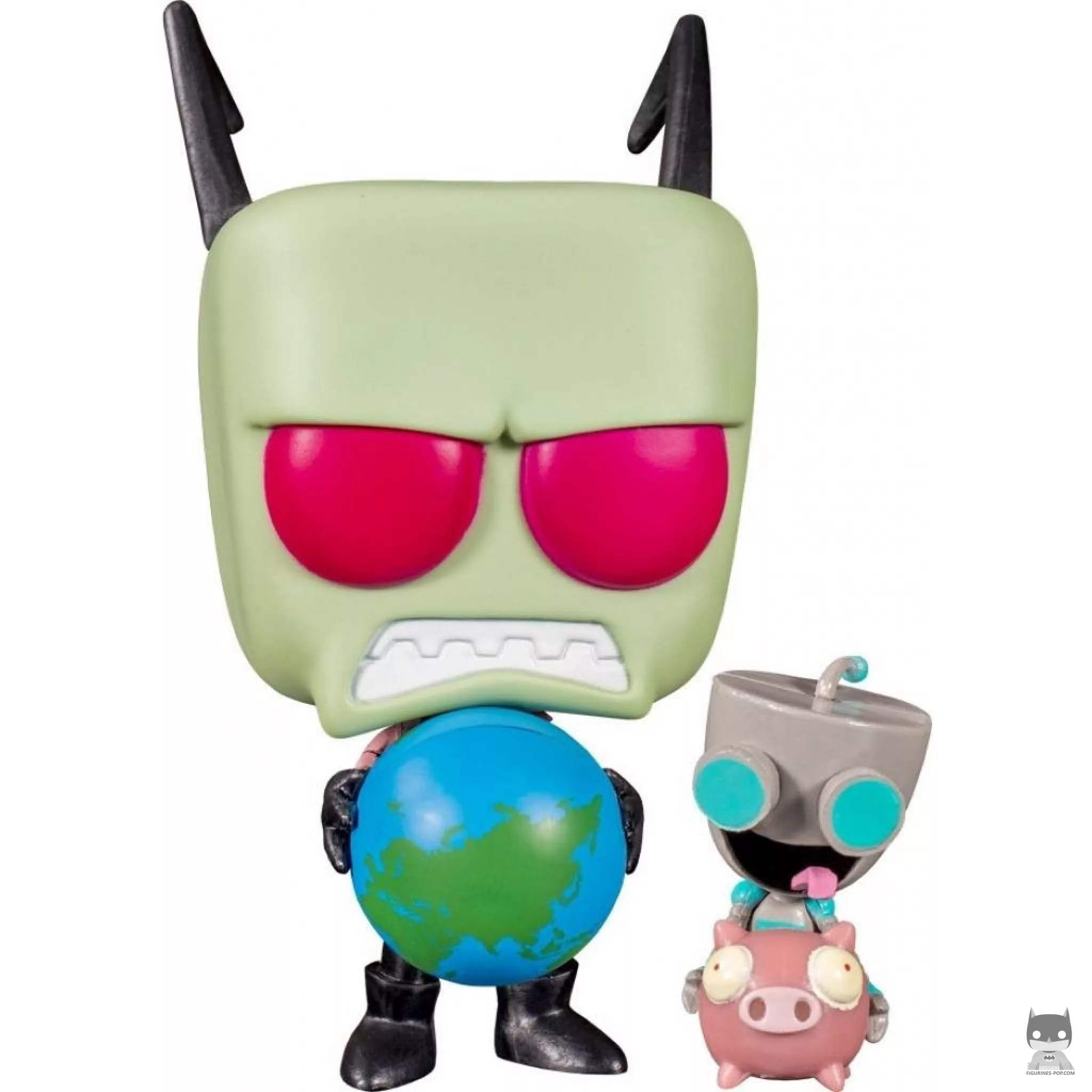 Figurine Funko POP Zim & Gir (Zim l'envahisseur)