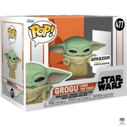 Grogu utilisant la Force