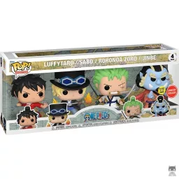 Luffytaro, Sabo, Roronoa Zoro & Jinbe (Glow in the Dark)