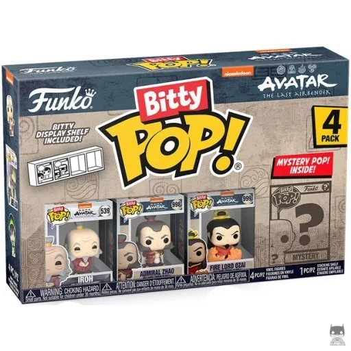 Figurine Funko POP Avatar : le dernier maître de l'air (Série 3) (Bitty Pop!)