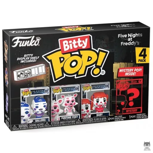 Figurine Funko POP Five Nights at Freddy's (Série 1) (Multipack)