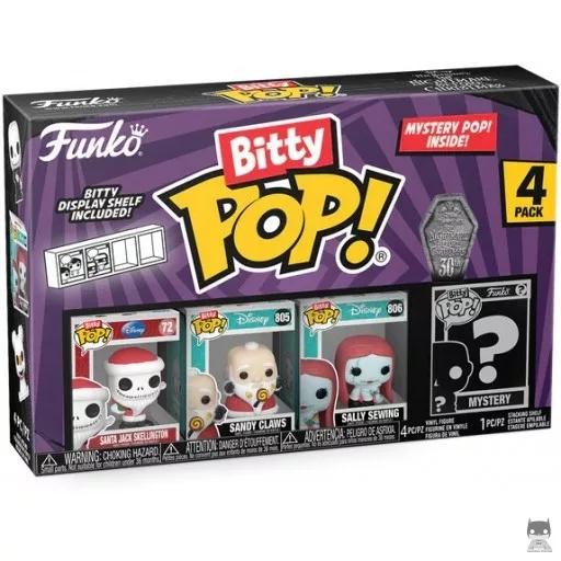 Figurine Funko POP L'Etrange Noël de M. Jack (Série 4) (Bitty Pop!)
