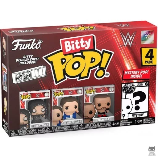 Figurine Funko POP WWE (Série 4) (Bitty Pop!)