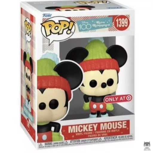 Figurine Funko POP Mickey Mouse (Retro Reimagined) (100 ans de Disney)