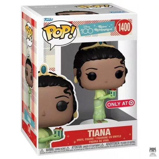 Figurine Funko POP Tiana (Retro Reimagined) (100 ans de Disney)