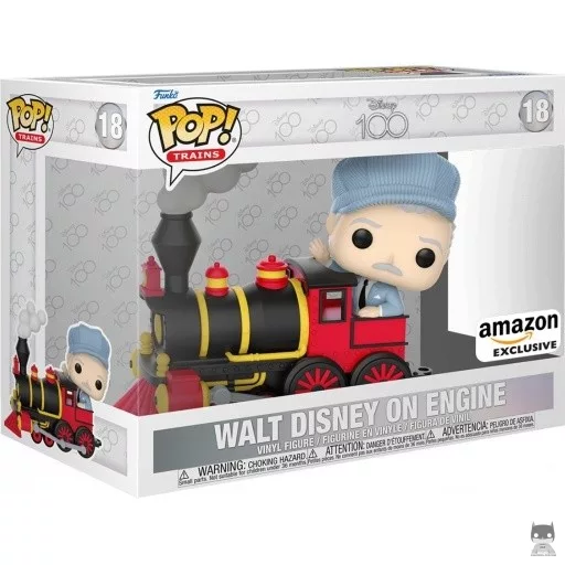 Figurine Funko POP Walt Disney sur Locomotive (100 ans de Disney)