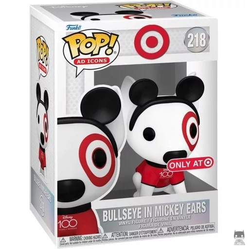 Figurine Funko POP Bullseye avec Oreilles de Mickey (100 ans de Disney)