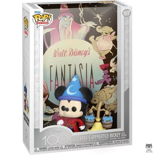 Figurine Funko POP Mickey l'Apprenti Sorcier avec balai (Pop! Vinyl)