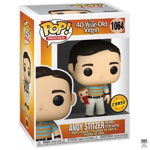 Figurine Funko POP Andy tenant l'Oscar (Chase) (Chase)