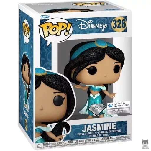 Figurine Funko POP Jasmine (Diamond Glitter) (Glitter)