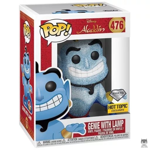 Figurine Funko POP Génie avec lampe (Diamond Glitter) (Glitter)