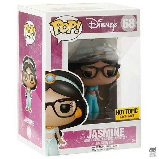 Figurine Funko POP Jasmine (Nerd) (Aladdin)