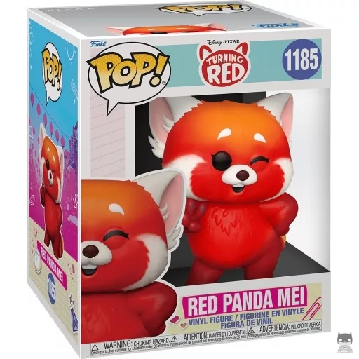 Figurine Funko POP Mei Panda Roux (Supersized) (Alerte Rouge)