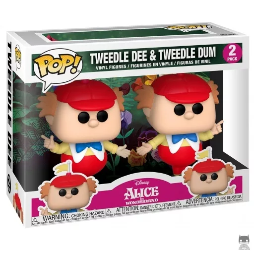 Figurine Funko POP Tweedle Dee & Tweedle Dum (Pop! Vinyl)