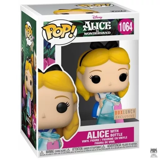 Figurine Funko POP Alice avec Bouteille (Box Lunch)