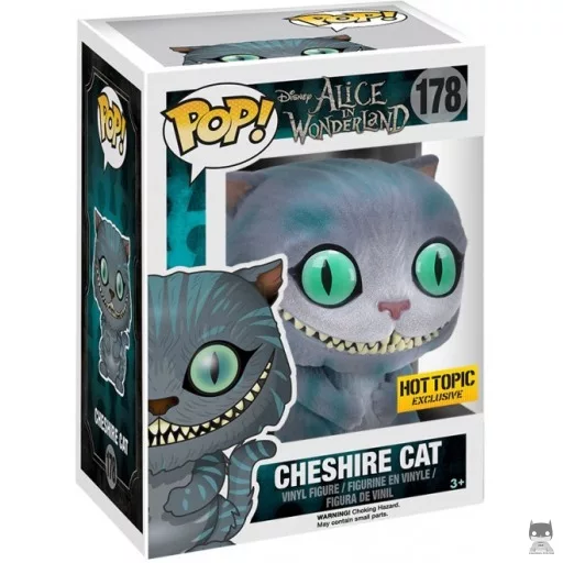 Figurine Funko POP Chat du Cheshire (Flocked) (Hot Topic)