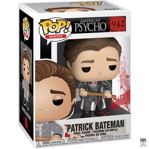 Figurine Funko POP Patrick Bateman avec hache (American Psycho)