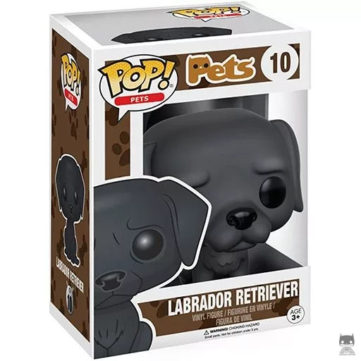 Figurine Funko POP Labrador Retriever (Noir) (Animaux de Compagnie)