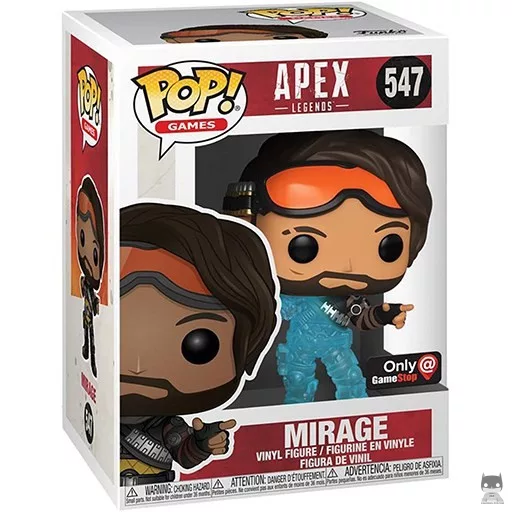 Figurine Funko POP Mirage (Translucent) (Apex Legends)