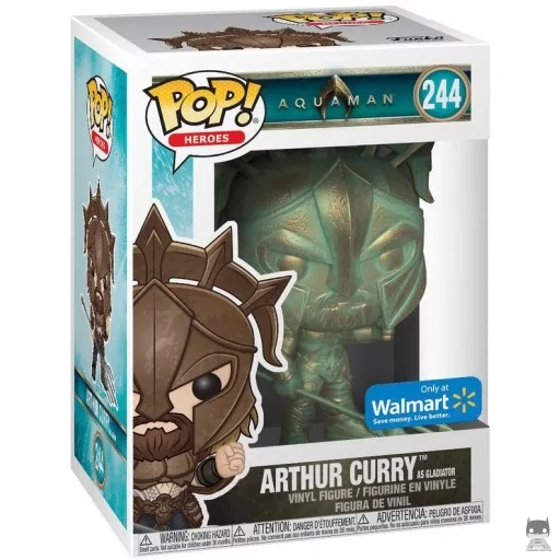 Figurine Funko POP Arthur Curry Gladiator (Patine) (Exclusive)