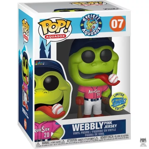 Figurine Funko POP Webbly Maillot Rose (Exclusive)