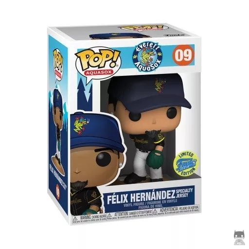 Figurine Funko POP Felix Hernandez Specialty Jersey (AquaSox)