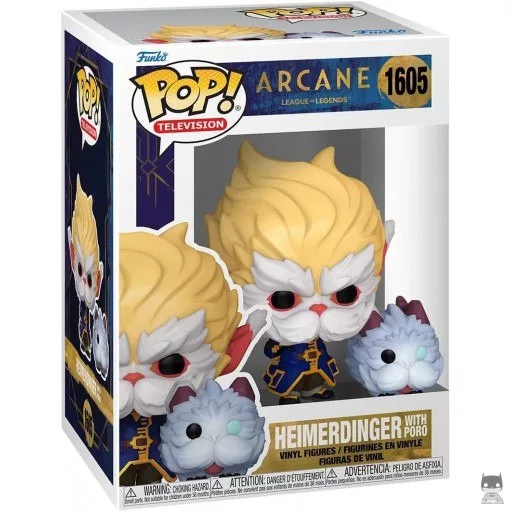 Figurine Funko POP Heimerdinger avec Poro (Heimerdinger)