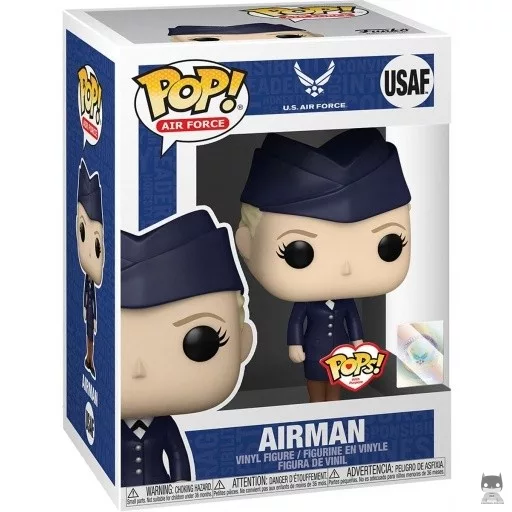 Figurine Funko POP Avaiateur Air Force Femme (Caucasien) (Armée USA)