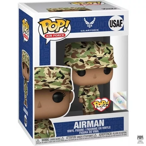 Figurine Funko POP Avaiateur Air Force Femme (Hispanique) (Armée USA)