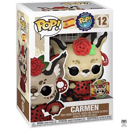 Figurine Funko POP Carmen (Around The World)