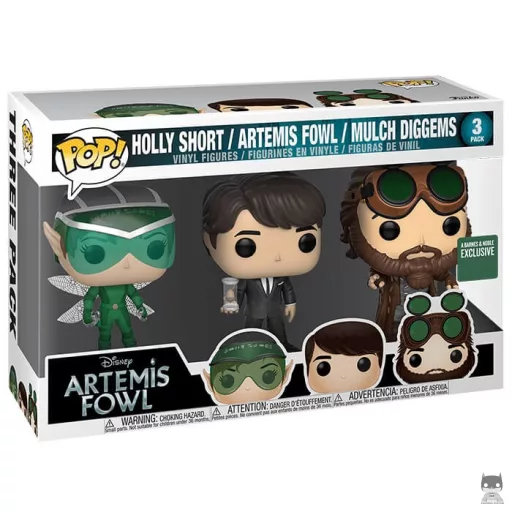 Figurine Funko POP Holly Short, Aretmis Fowl & Mulch Diggems (Artemis Fowl)