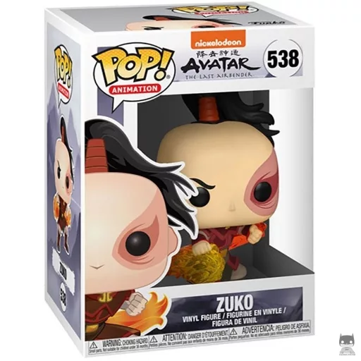 Figurine Funko POP Zuko poing enflammé (Avatar : le dernier maître de l'air)
