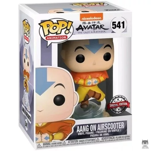 Figurine Funko POP Aang sur Airscooter (Avatar : le dernier maître de l'air)