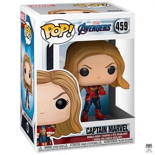 Figurine Funko POP Captain Marvel (Bobble head)