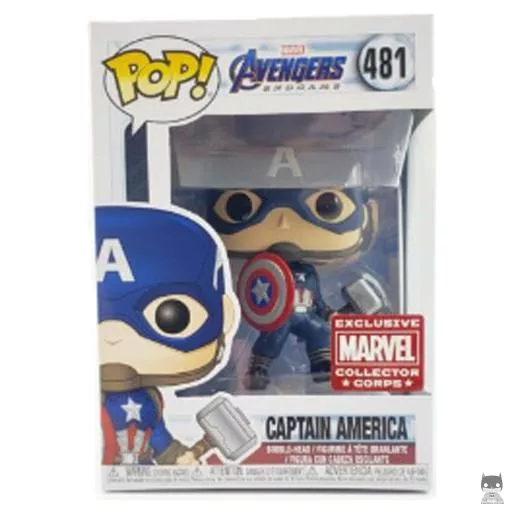 Figurine Funko POP Captain America (Avengers : Endgame)