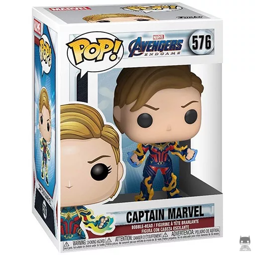 Figurine Funko POP Captain Marvel (Bobble head)