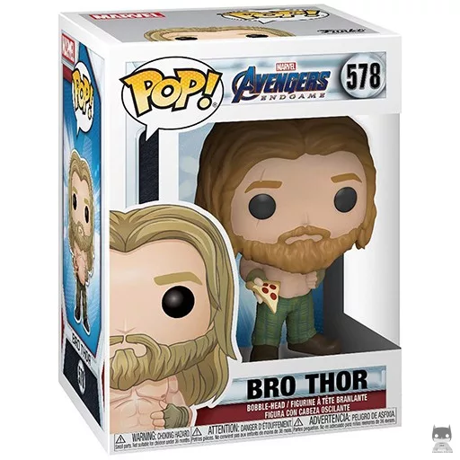 Figurine Funko POP Thor avec Pizza (Bobble head)