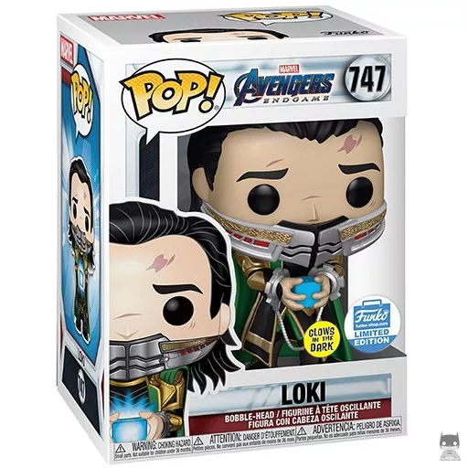 Figurine Funko POP Loki (Glow in the Dark)