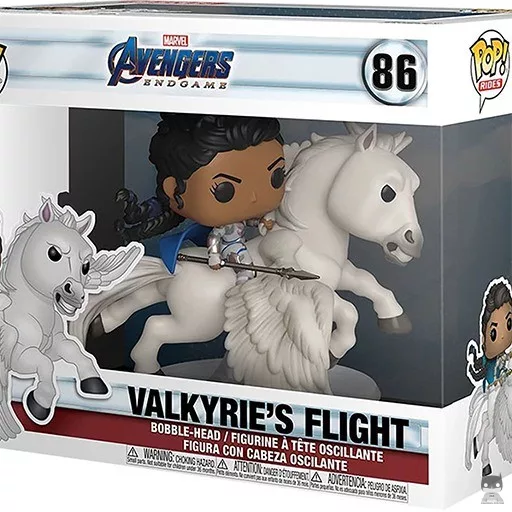 Figurine Funko POP Valkyrie à cheval (Avengers : Endgame)