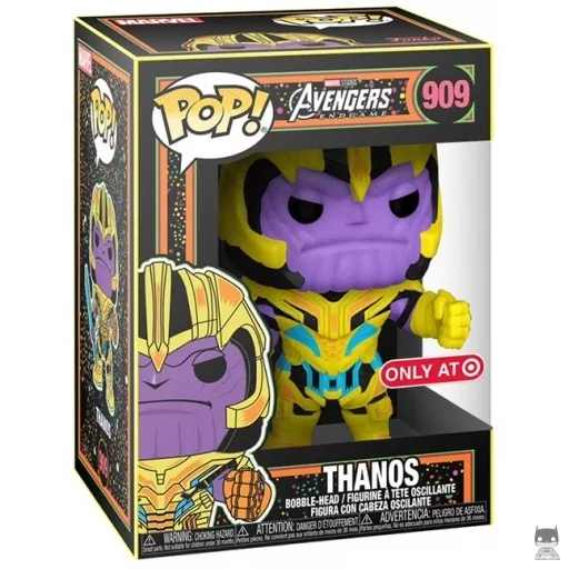 Figurine Funko POP Thanos (Blacklight) (Target)