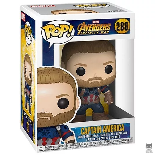Figurine Funko POP Captain America (Captain America (Steve Rogers))