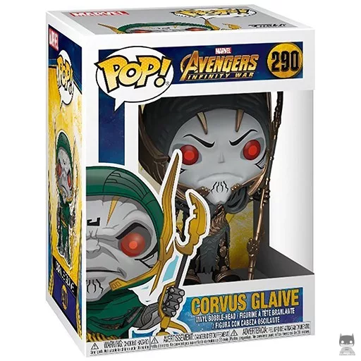 Figurine Funko POP Corvus Glaive (Bobble head)