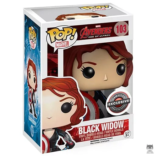 Figurine Funko POP Black Widow (avec Bouclier) (Avengers : L'Ère d'Ultron)